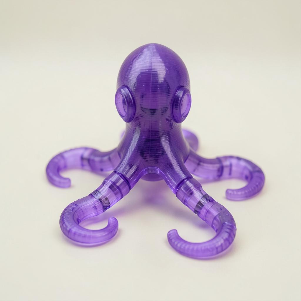 Articulated Crystal Octopus